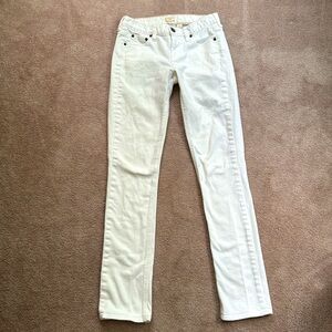 J.Crew White Jeans Stretch